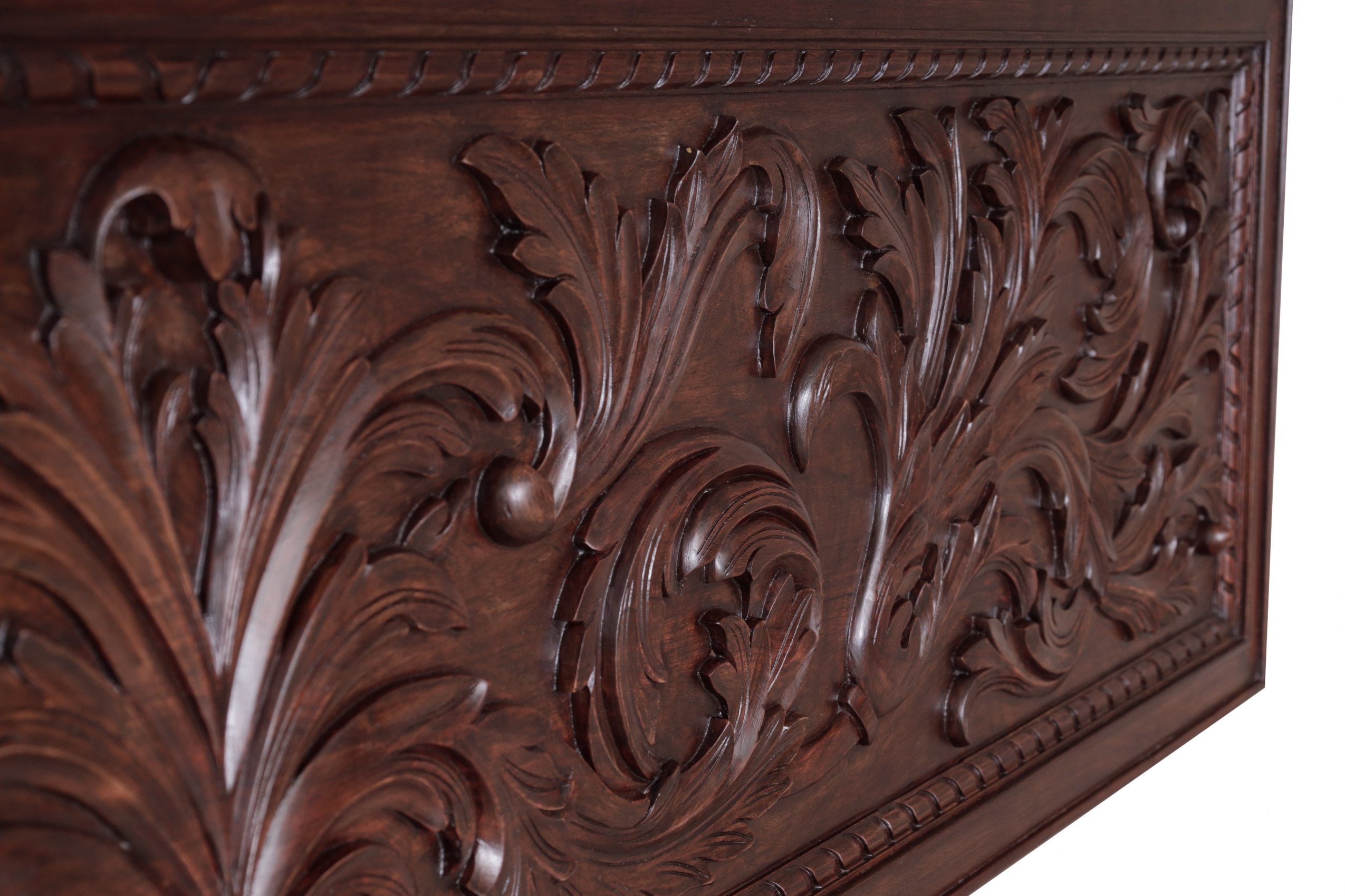 Sprague Carved Teak Panel