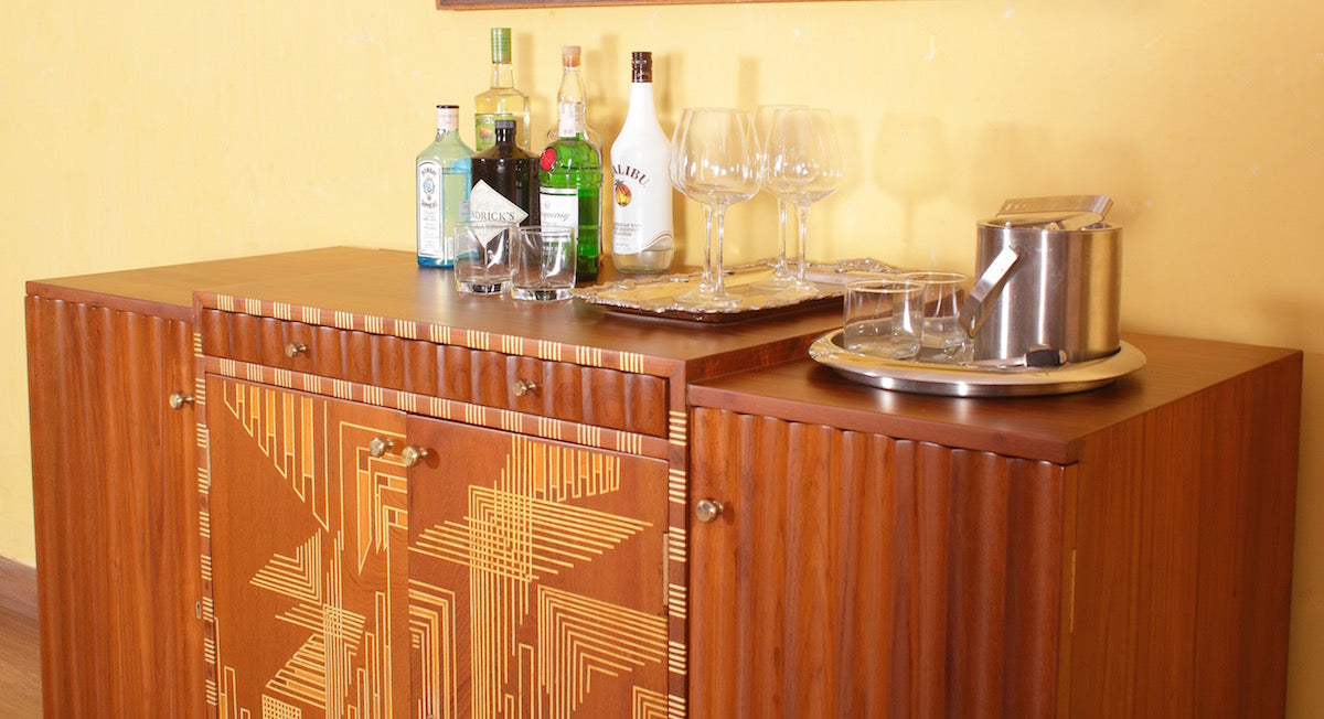 Shippard Bar Cabinet