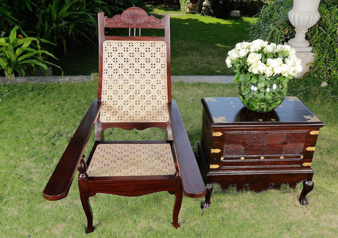 Jannsens Antique Rosewood Planters Chair
