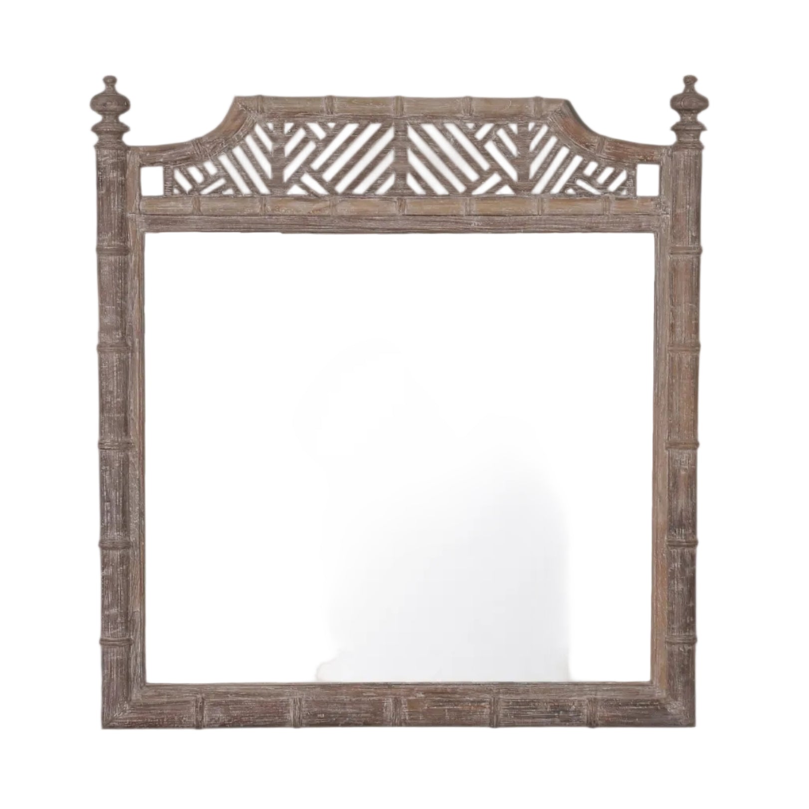 Curacao Bamboo Mirror Frame