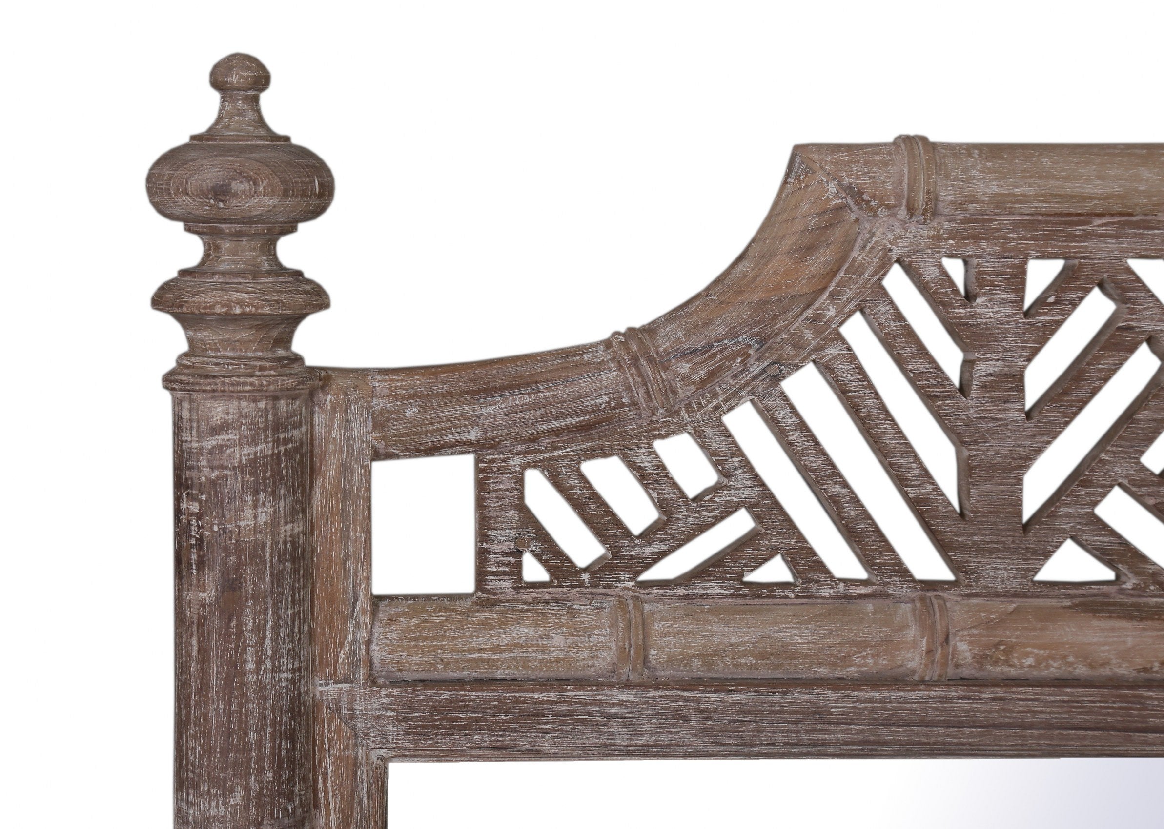 Curacao Bamboo Mirror Frame