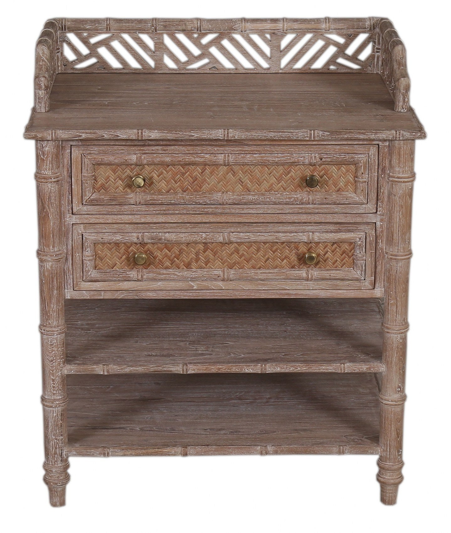 Curacao Bamboo Nightstand