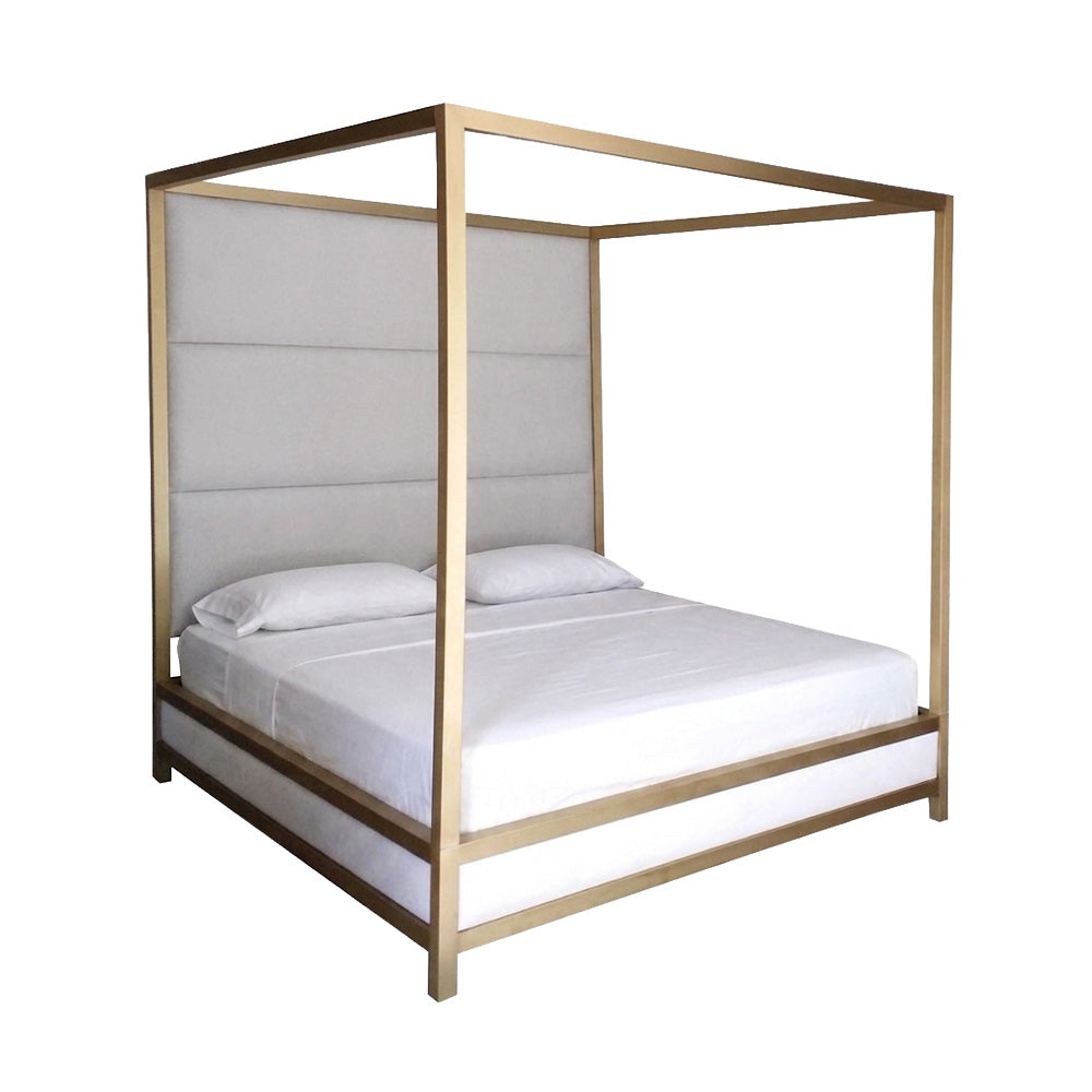 Lucas Brass Four Poster Bed