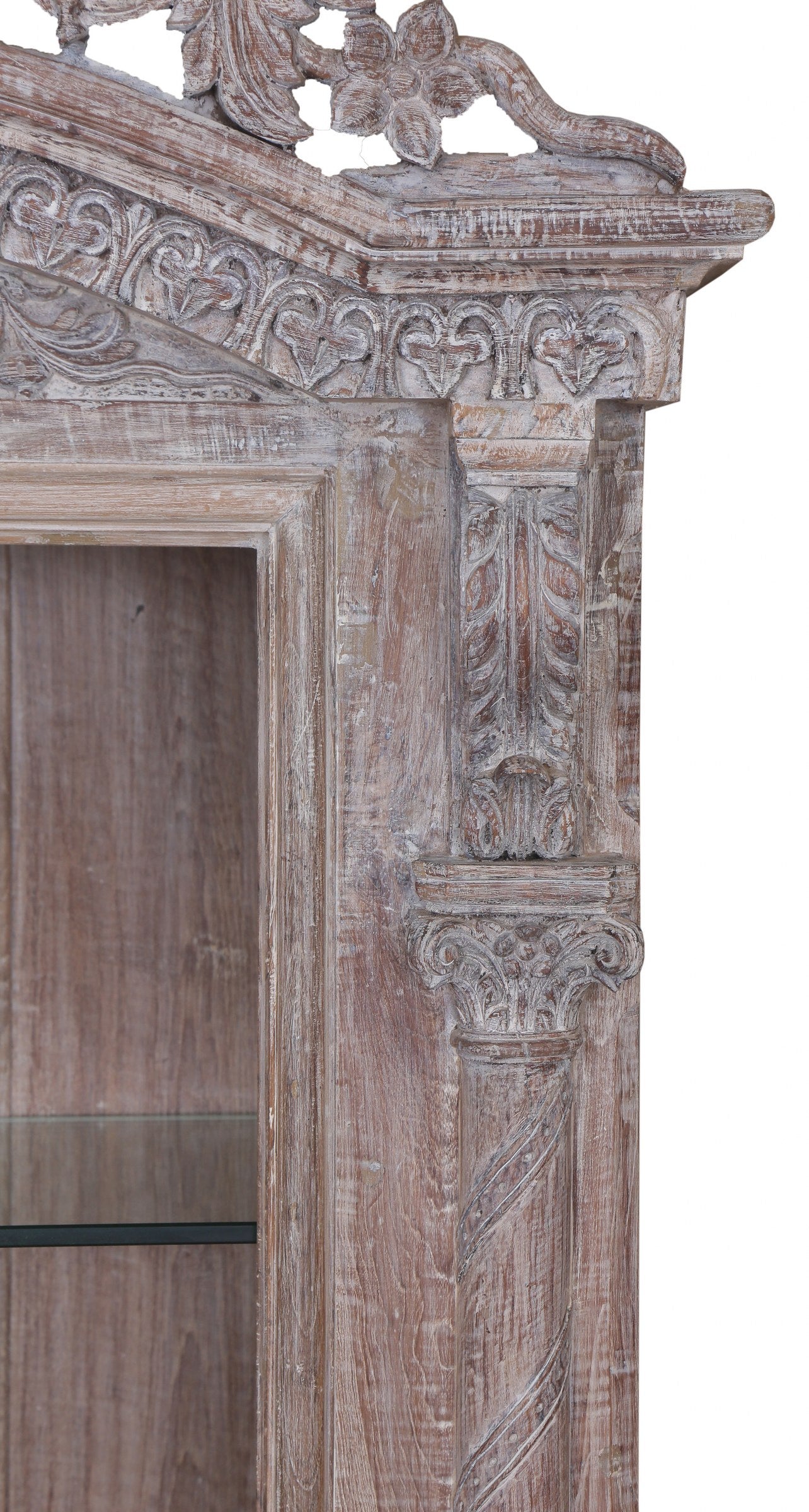 Hargrave Antique Open Bookcase