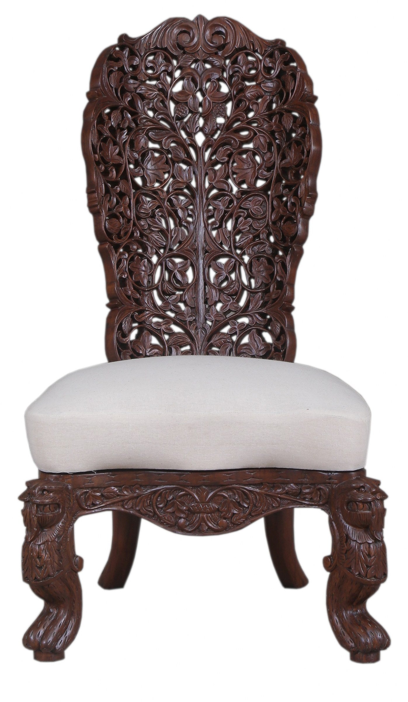 Zenon Carved Chair