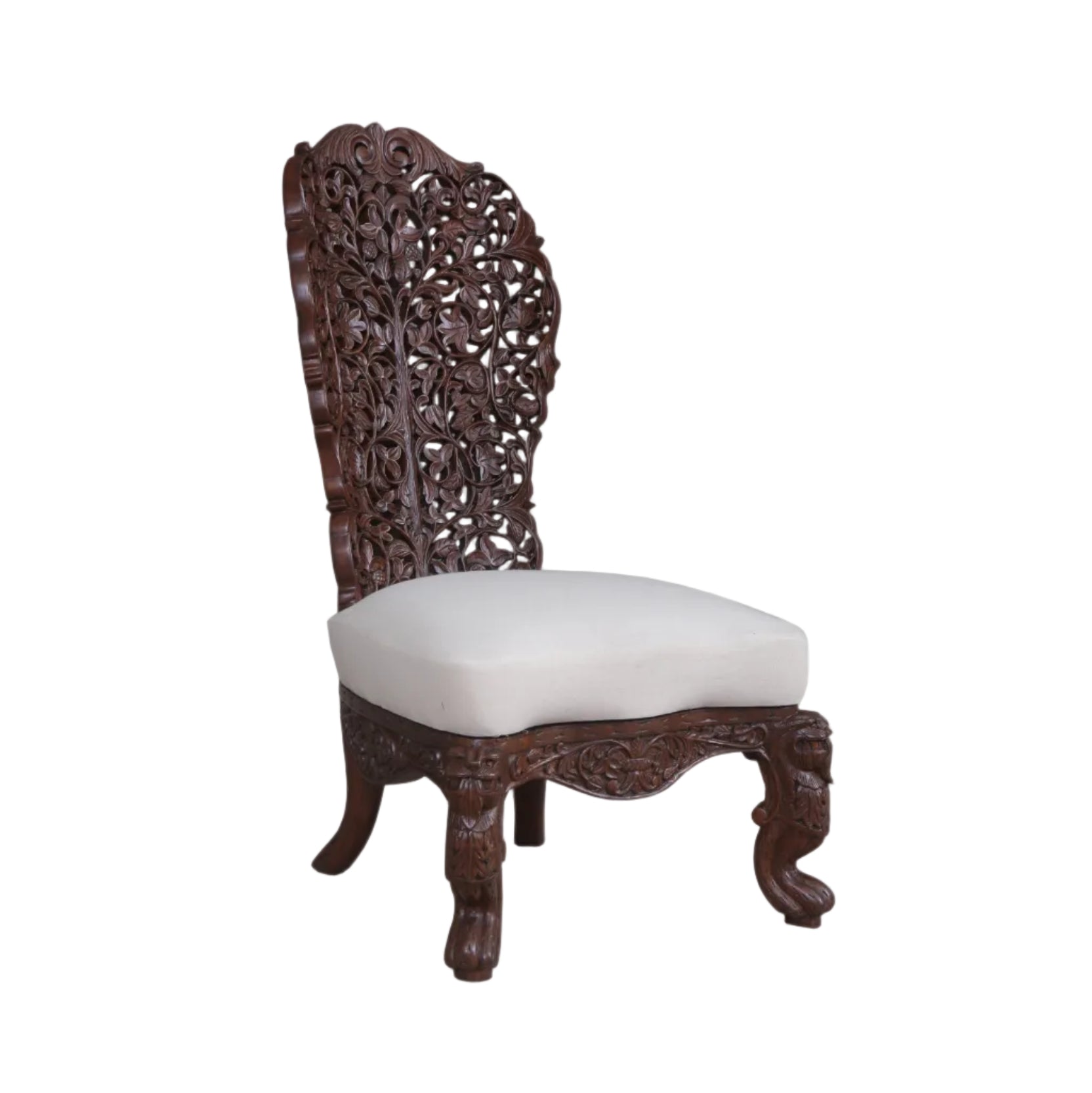 Zenon Carved Chair