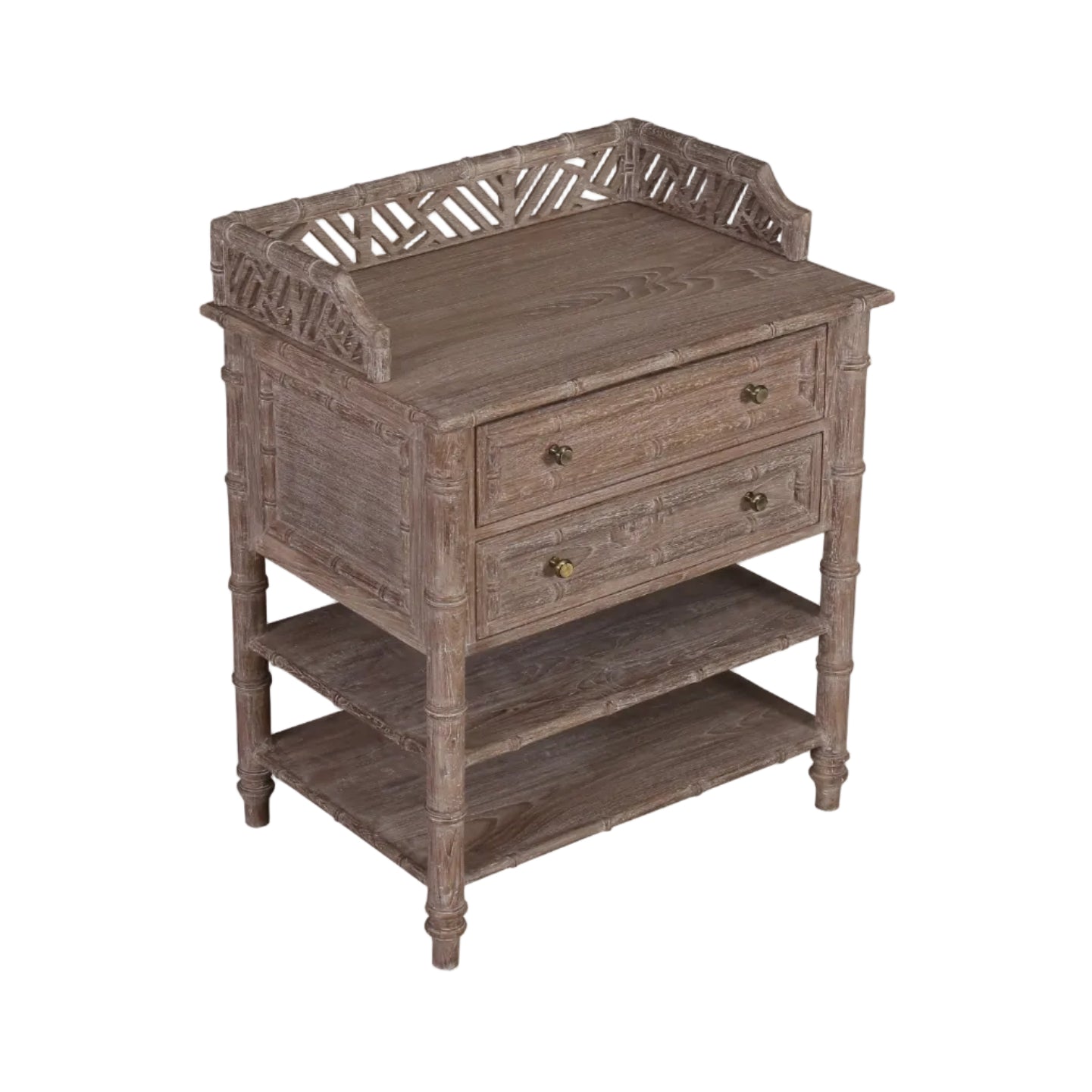Curacao Bamboo Nightstand
