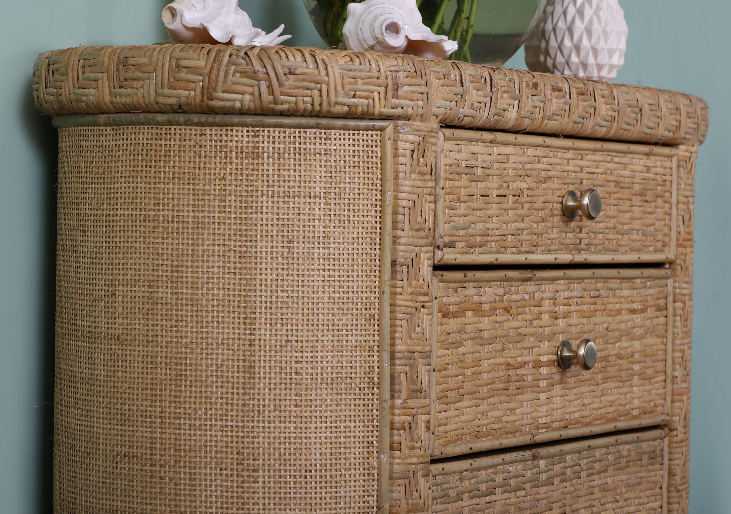 Lambert Wicker Chest of Drawers