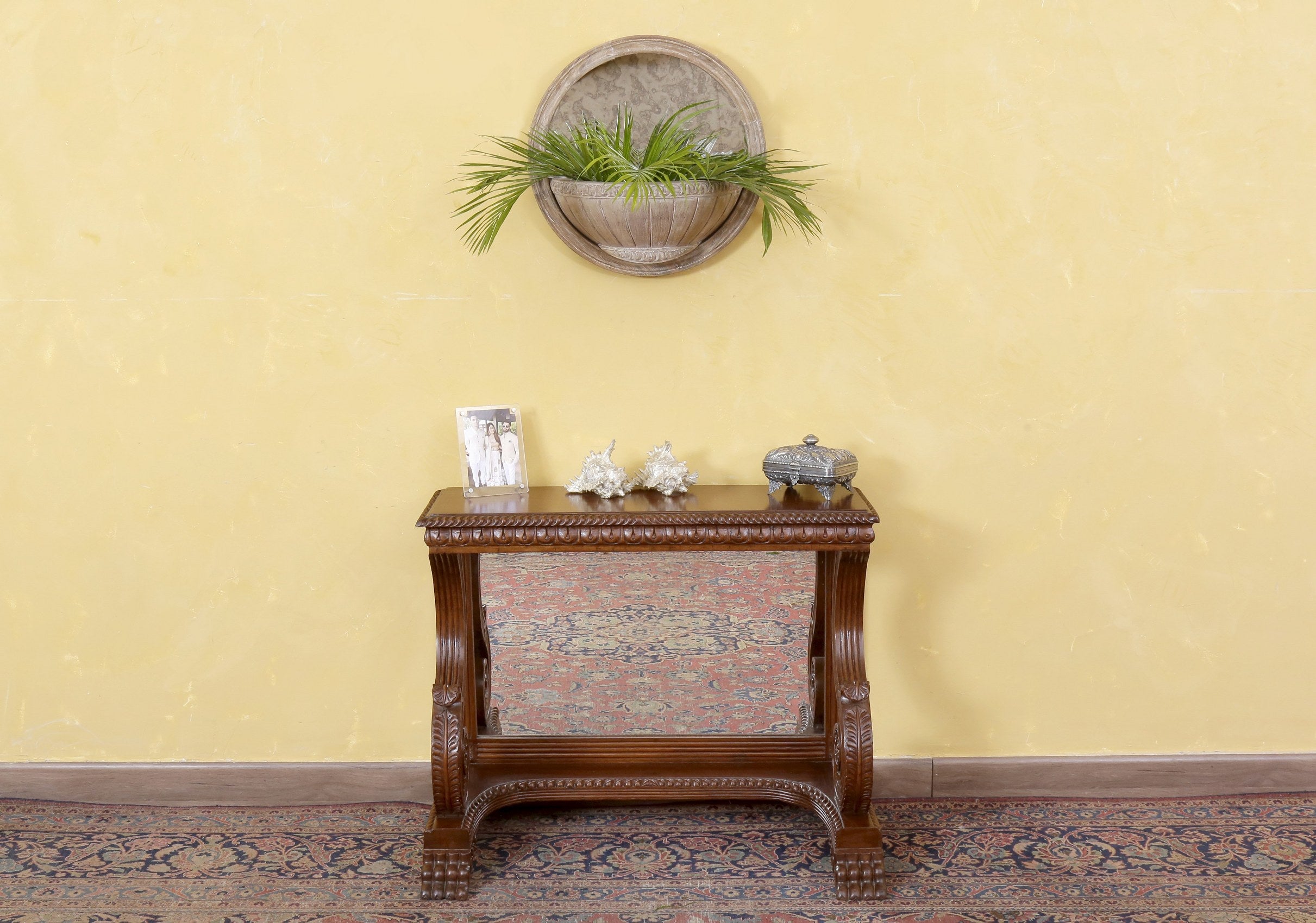 Voss Round Mirrored Planter
