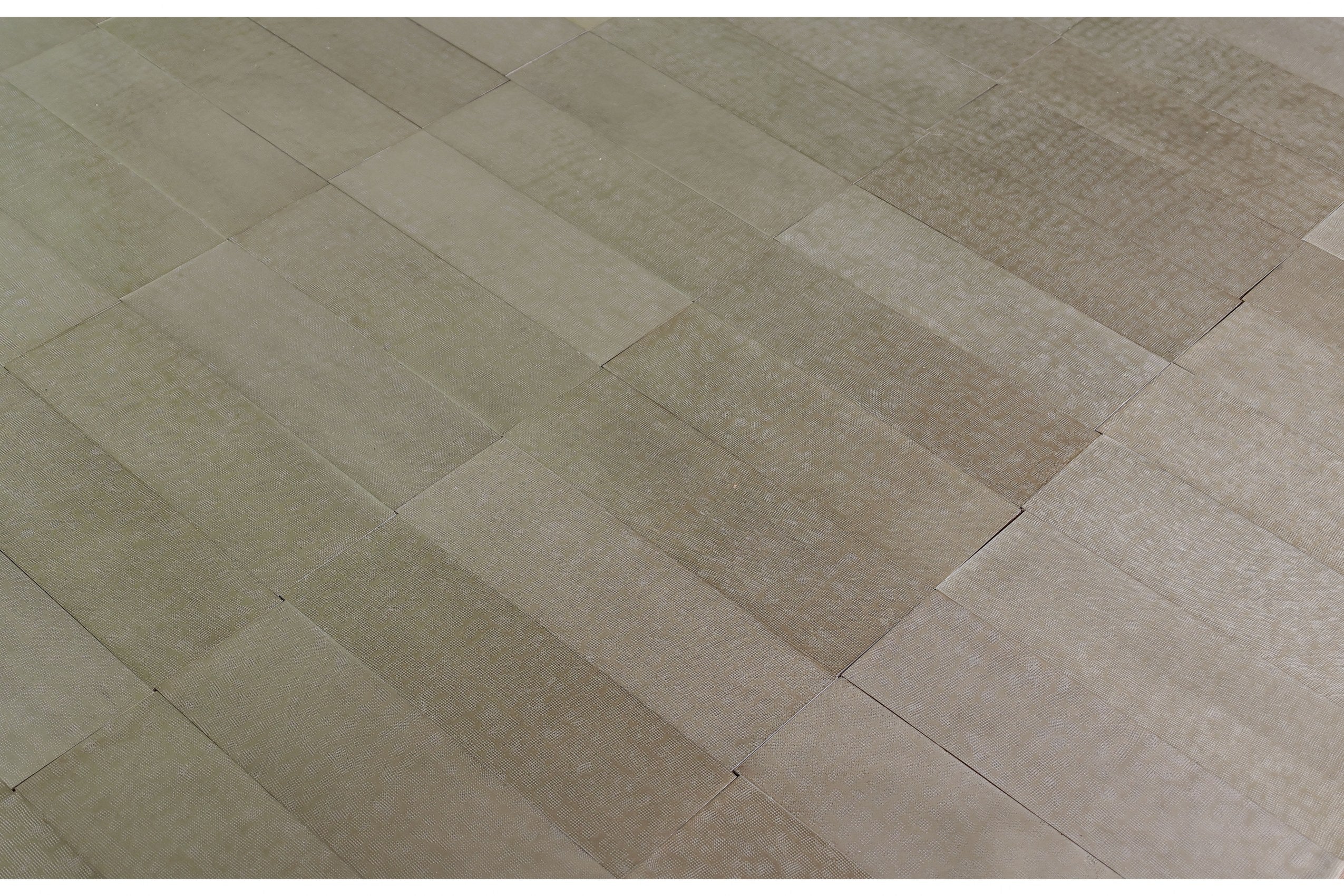 Raymond Hammered Metal Floor Tiles