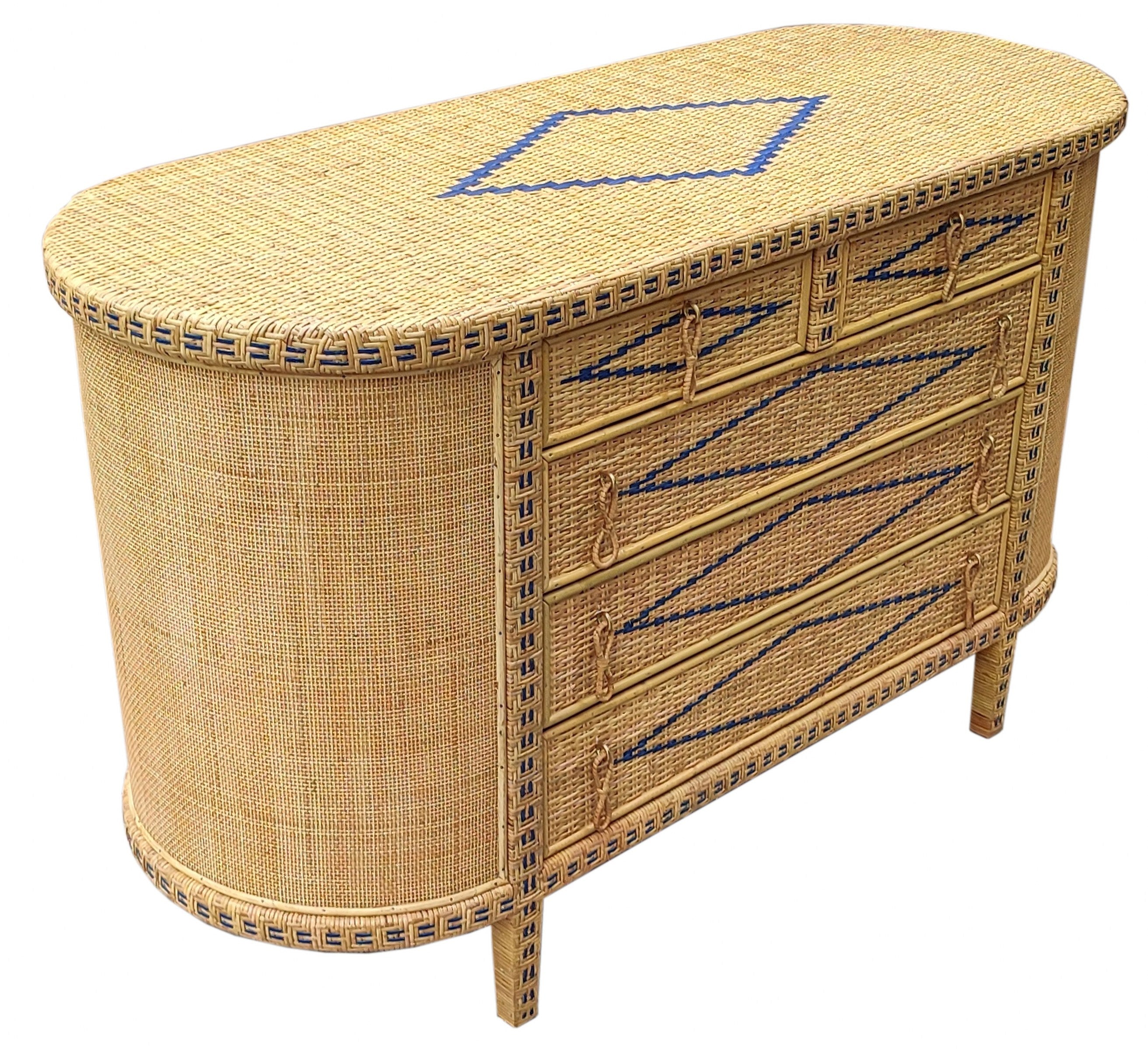 Reeve Wicker Chest of Drawers