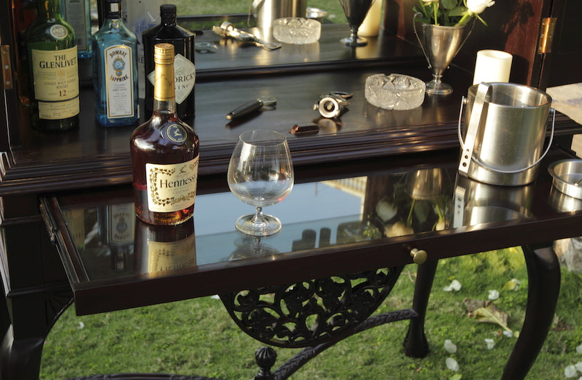 Turnquest Antique Rosewood Bar