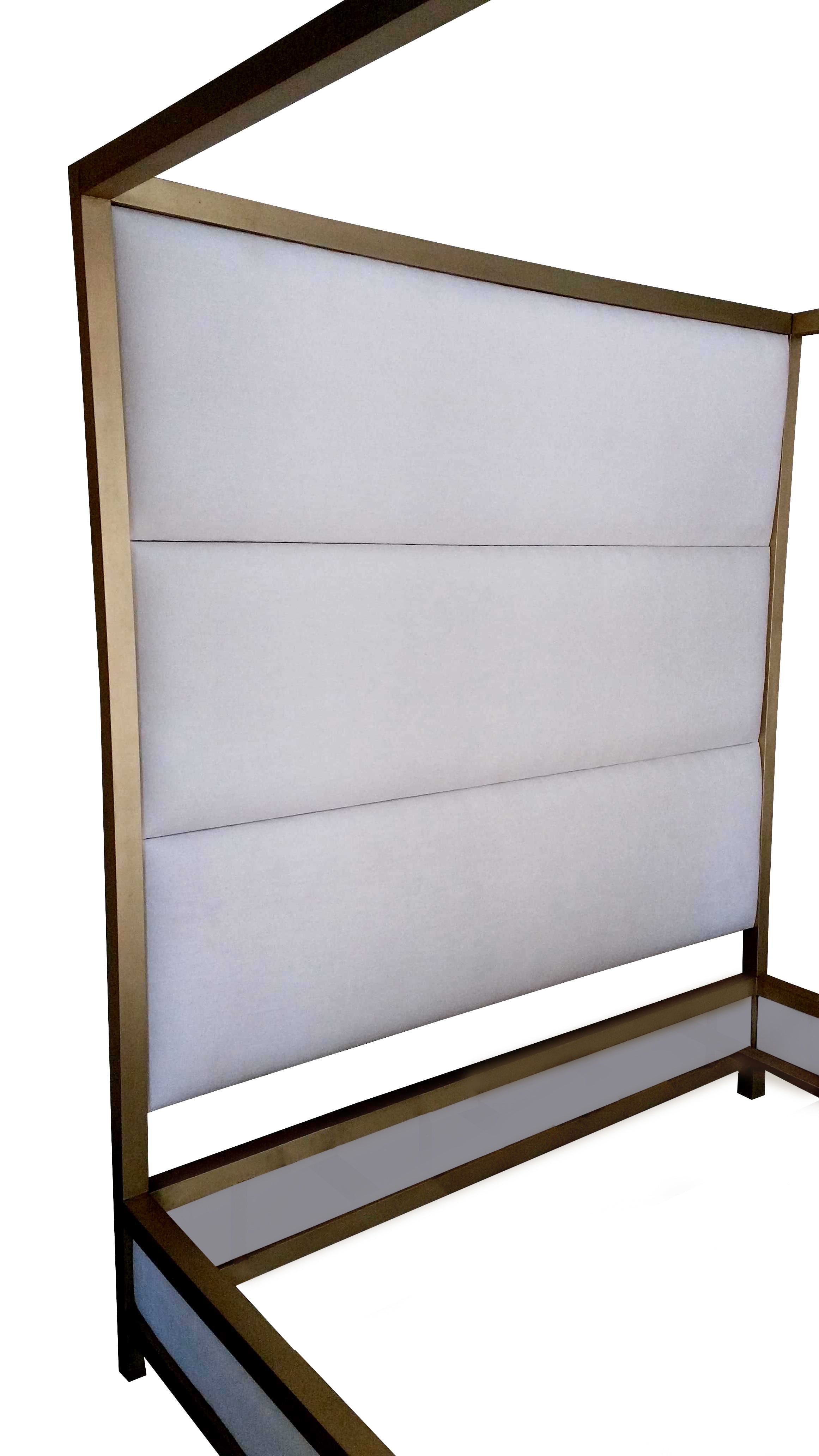 Lucas Brass Four Poster Bed