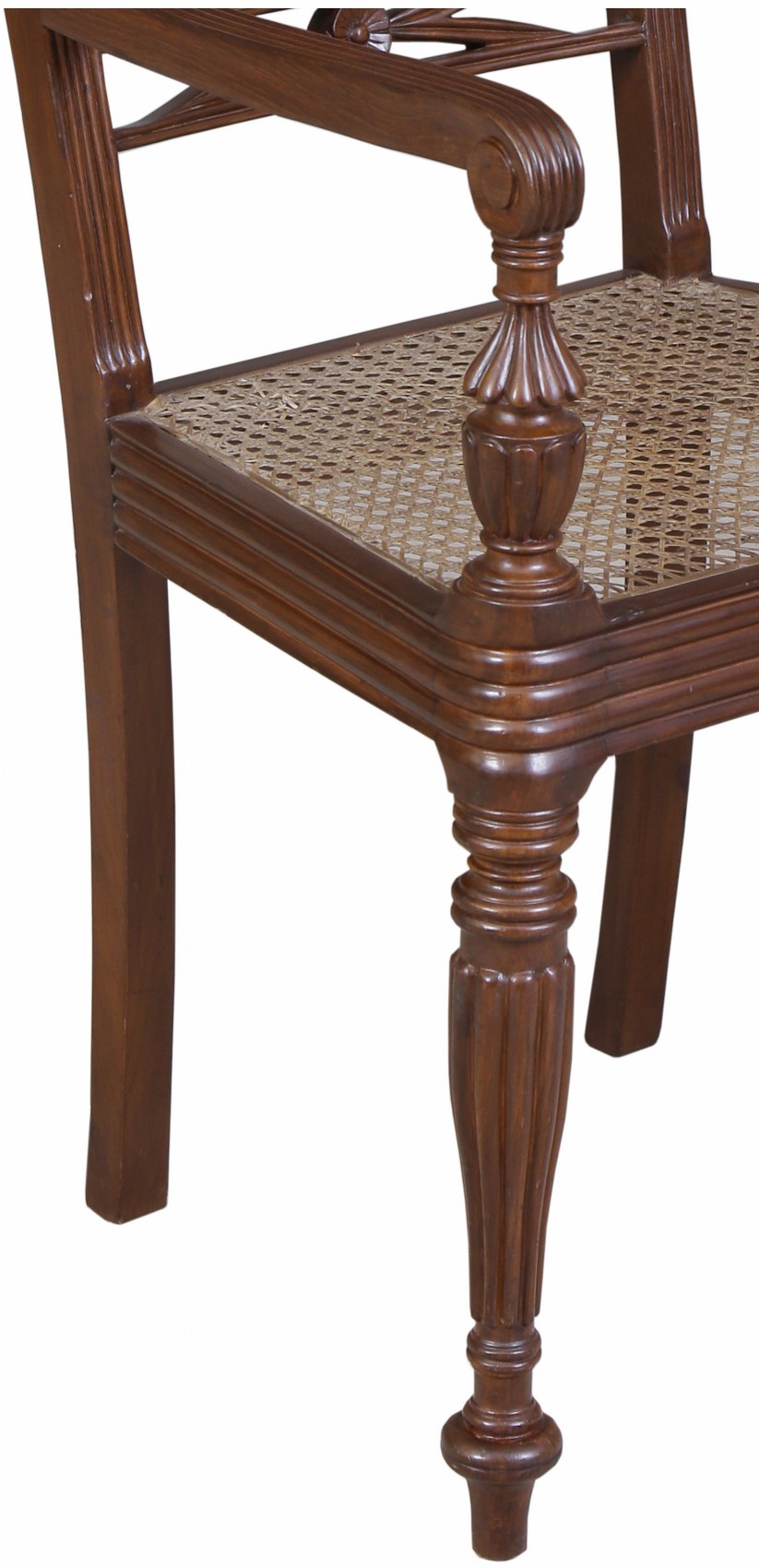 Moore Caned Dining Armchair