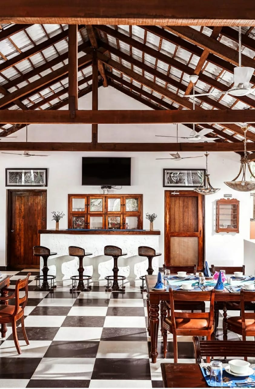 Campaign Furniture for the Indian Wilderness at Meru Vann Safari Lodge at Kanha National Park, Madhya Pradesh