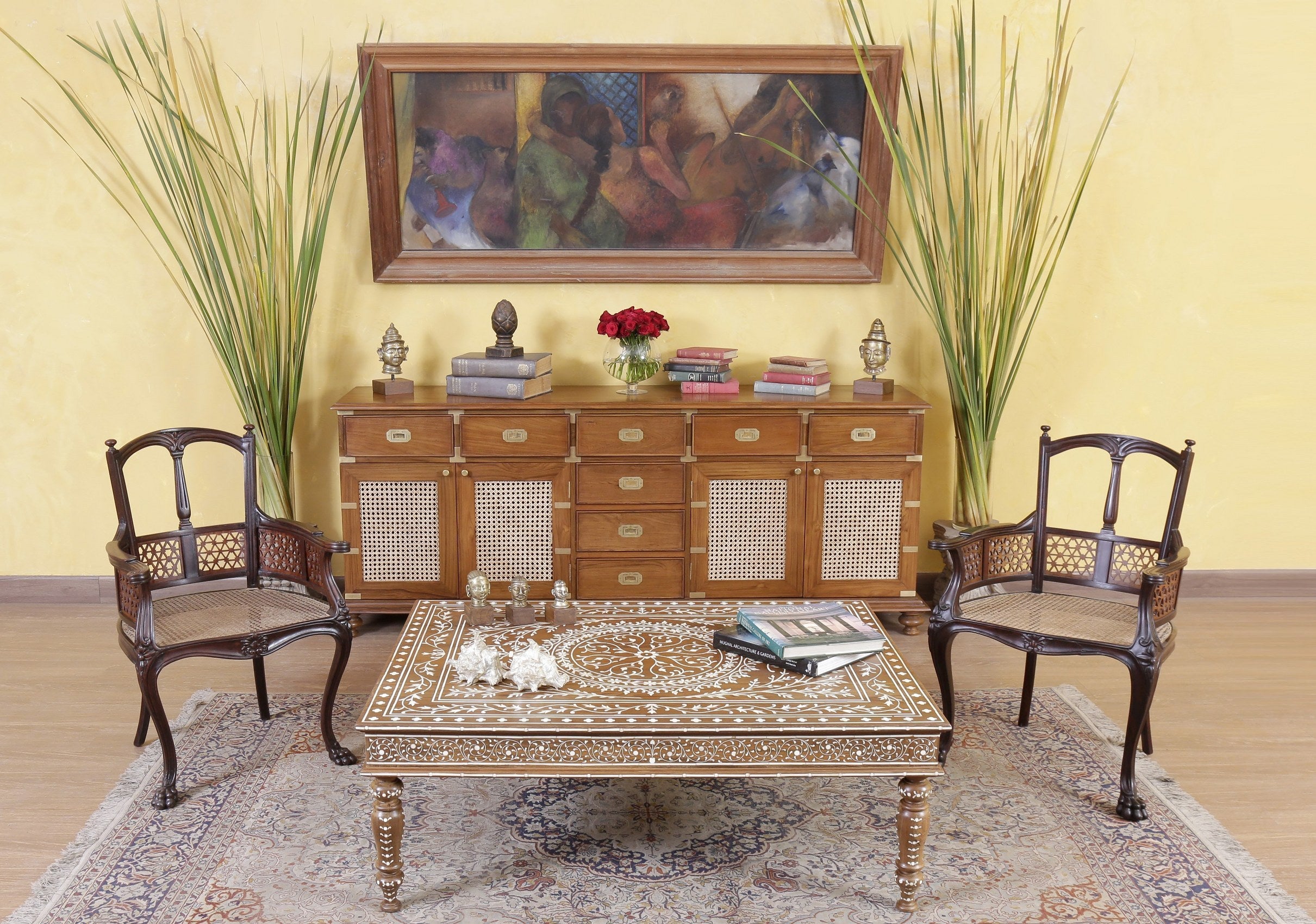 Ryland Inlaid Coffee Table