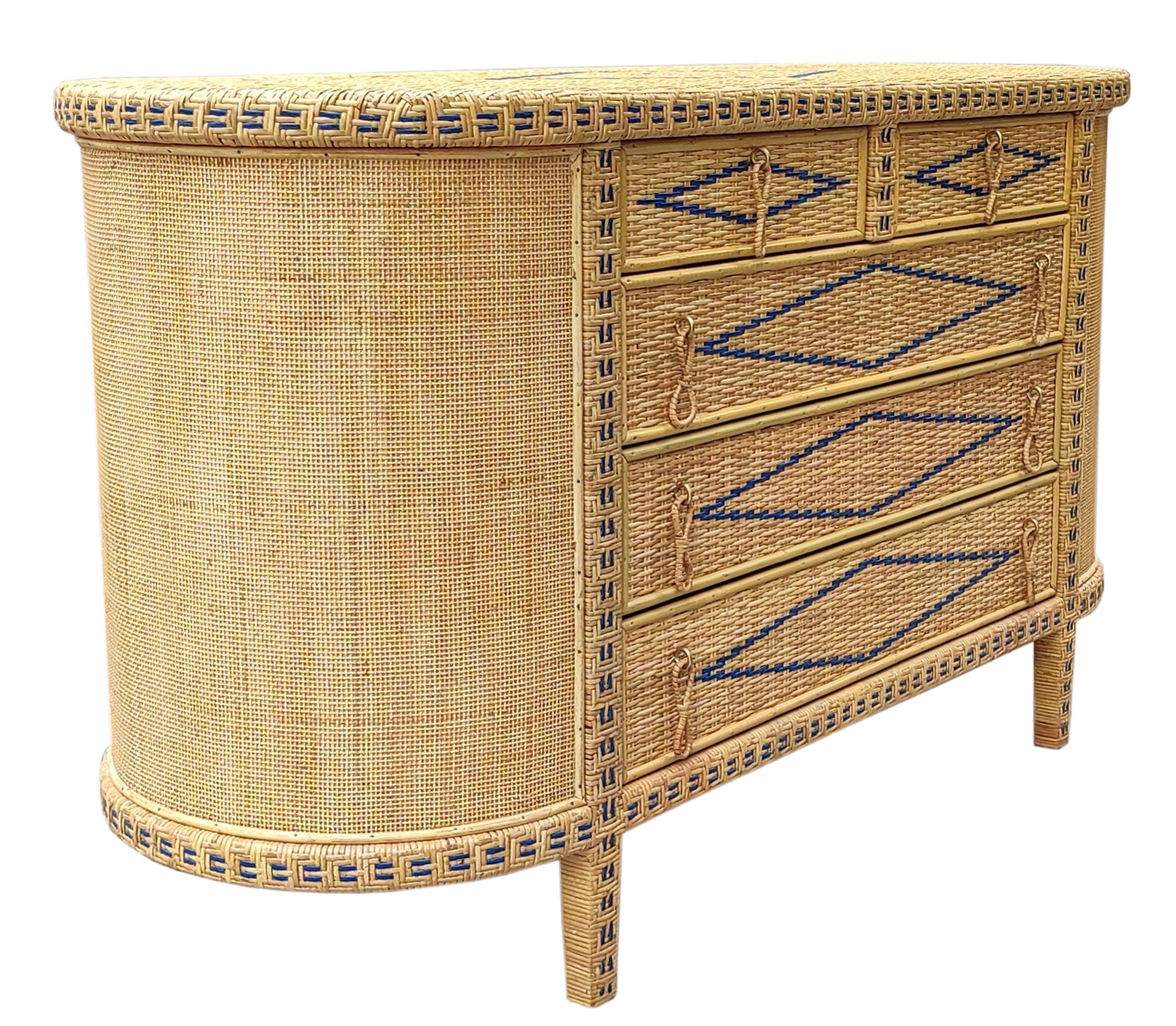 Reeve Wicker Chest of Drawers