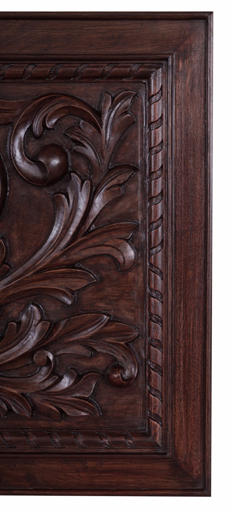 Sprague Carved Teak Panel