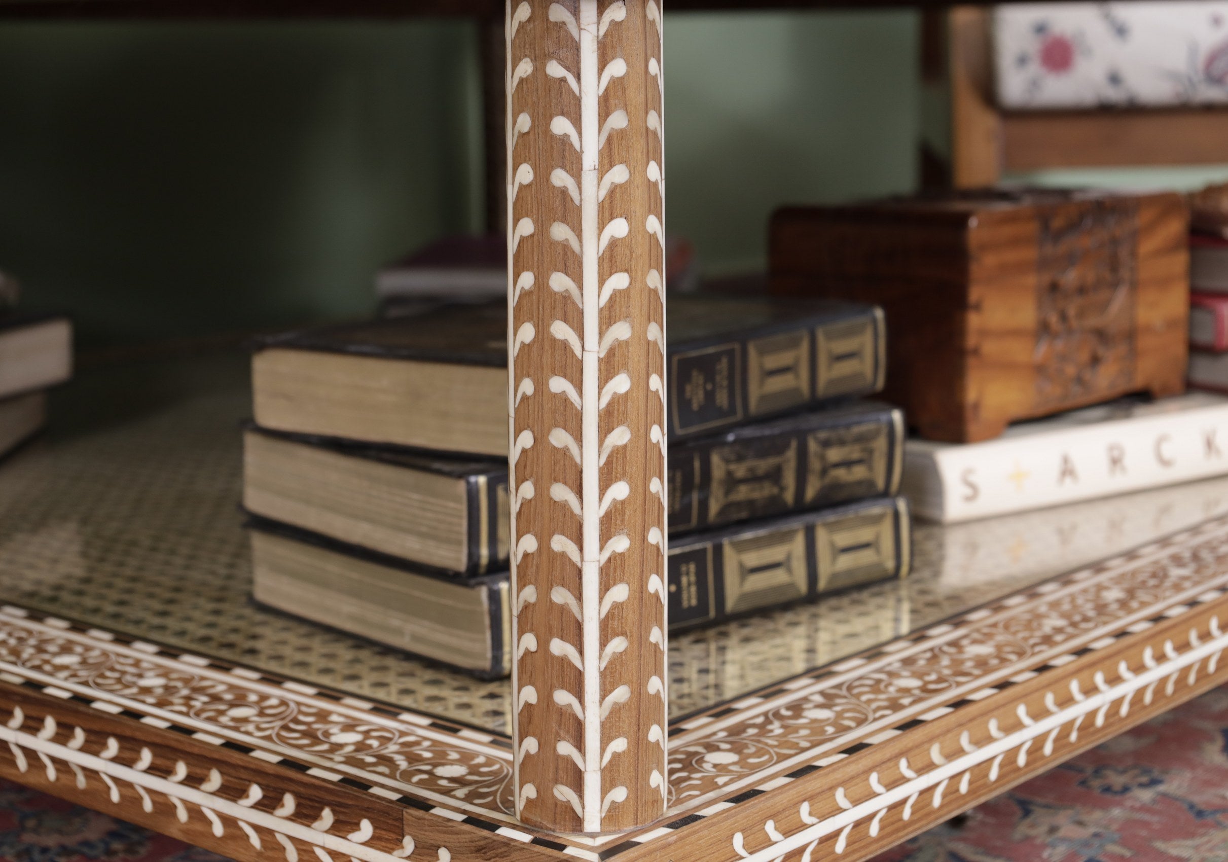 Byatt Inlaid Center Table
