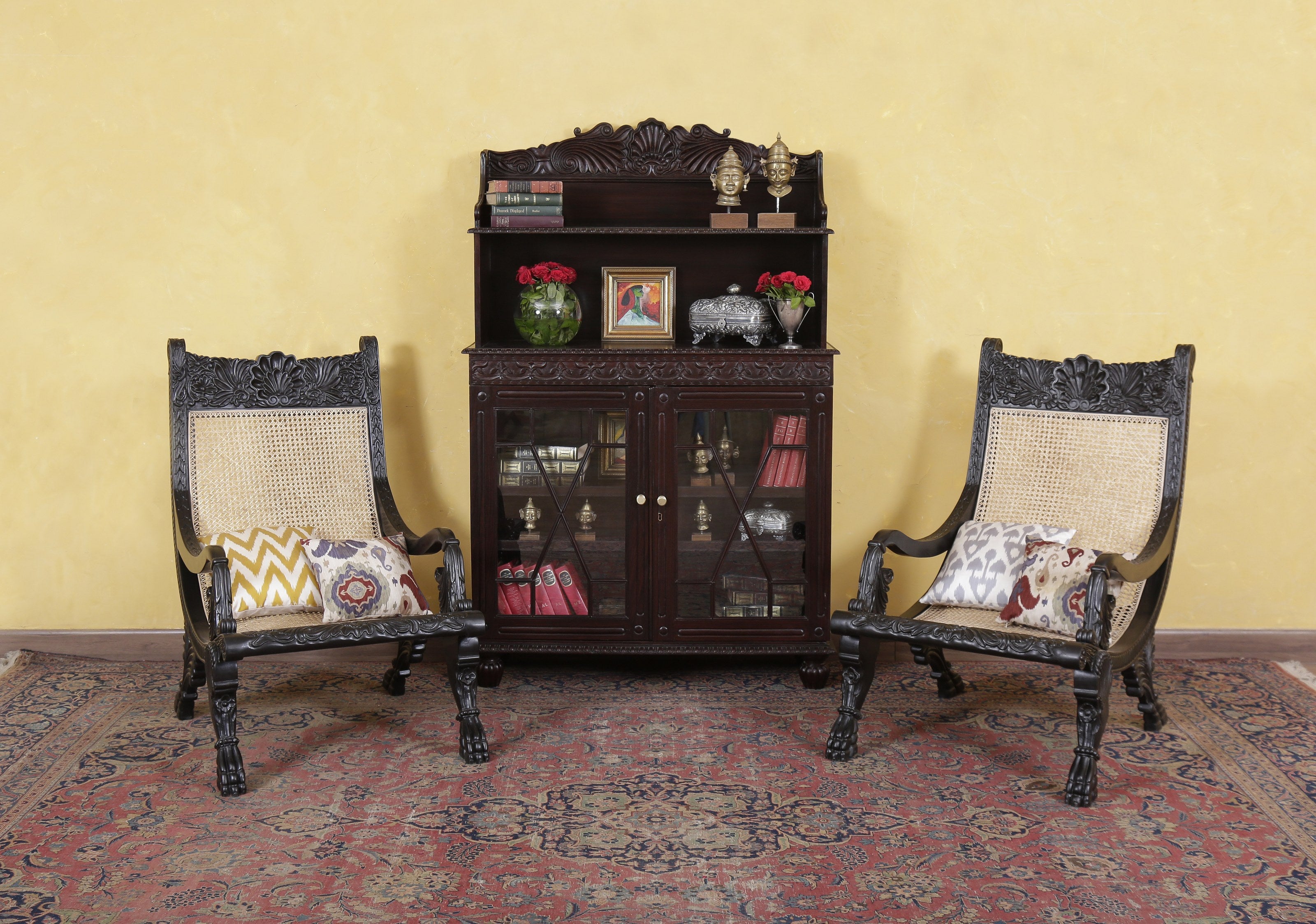 Blackall Antique Rosewood Cabinet