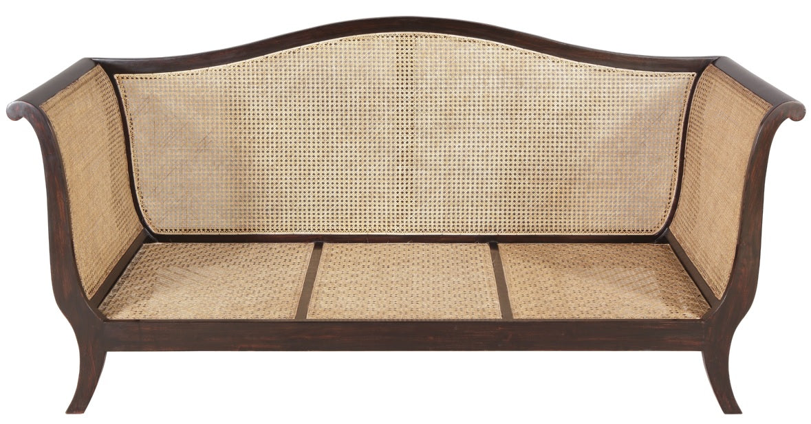 Duff Caned Sofa