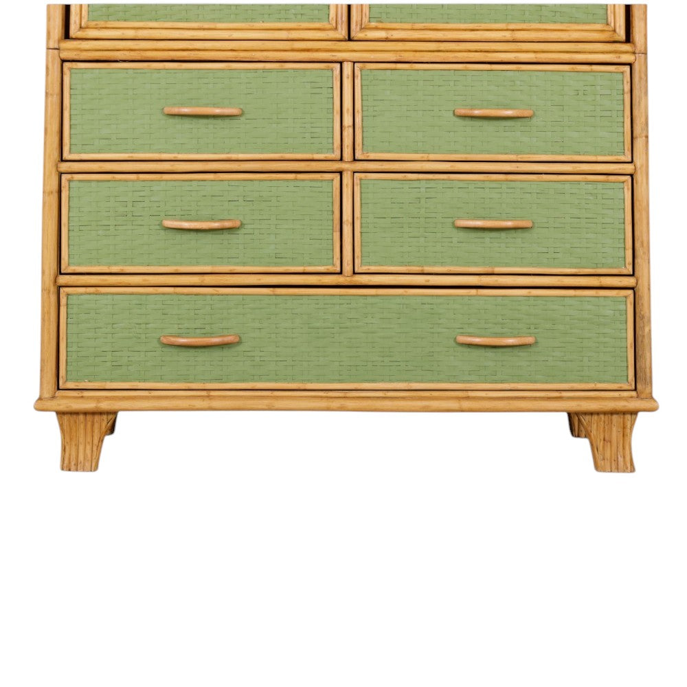 Poplin Rattan Wardrobe