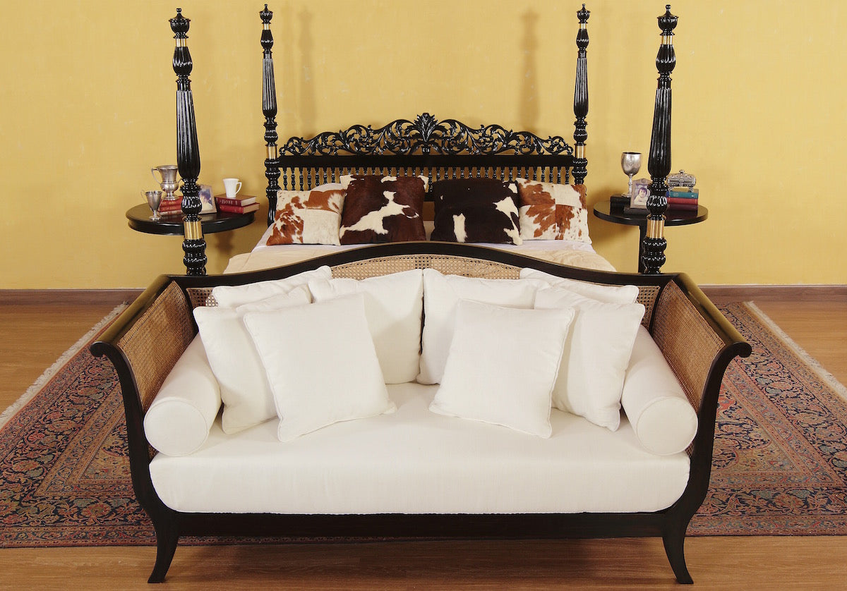 Duff Caned Sofa