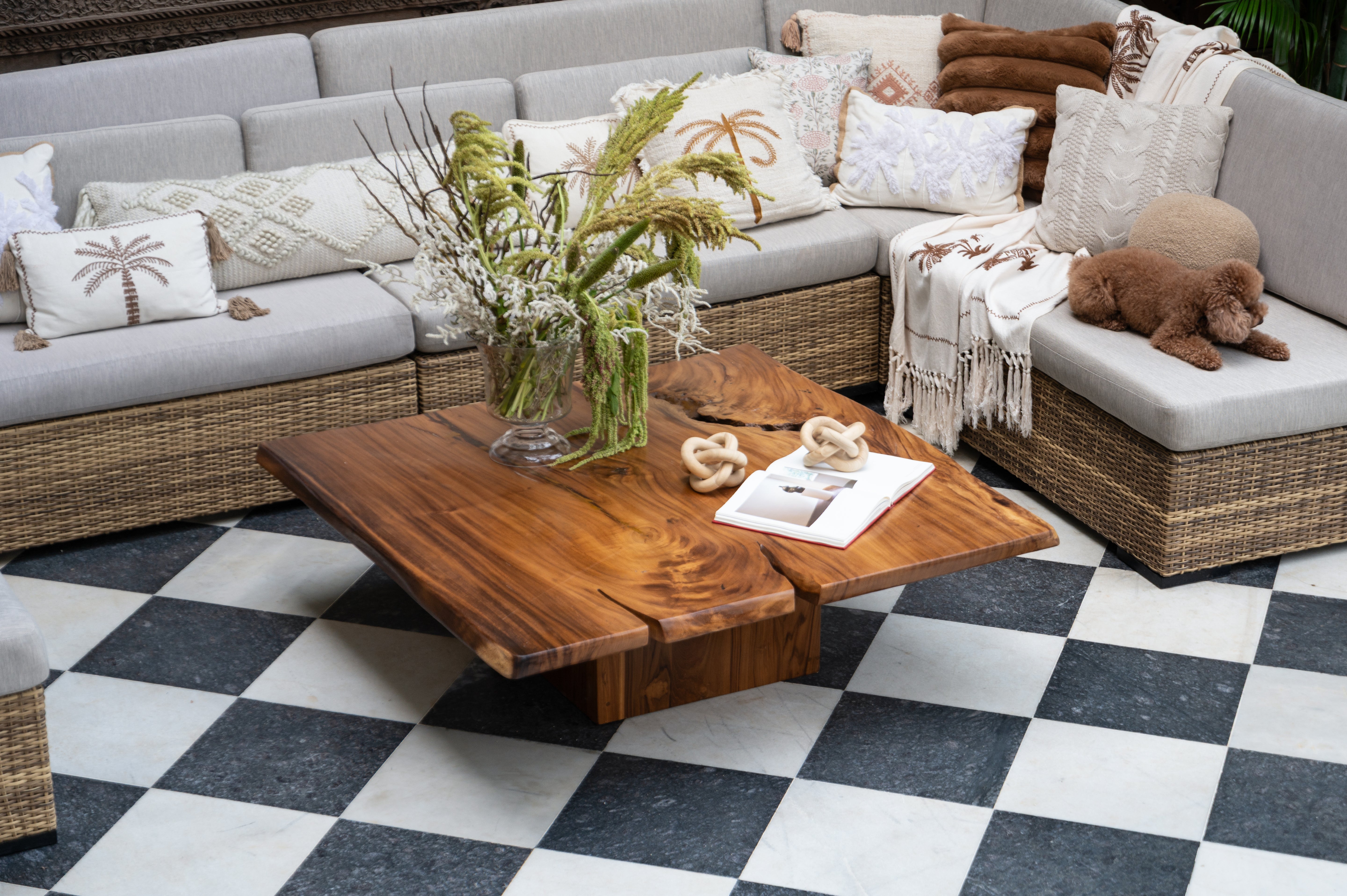Mikel Live Edge Coffee Table