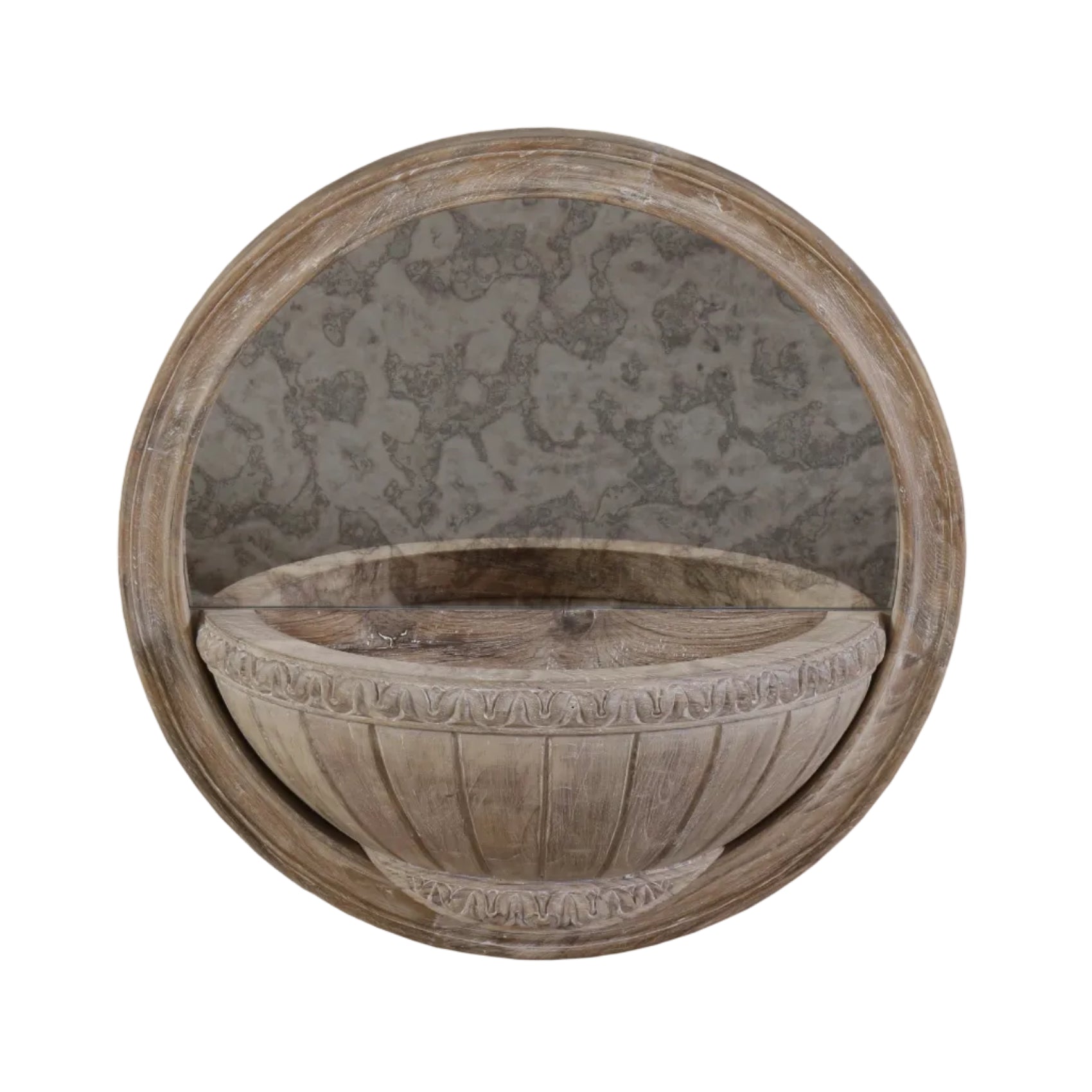 Voss Round Mirrored Planter