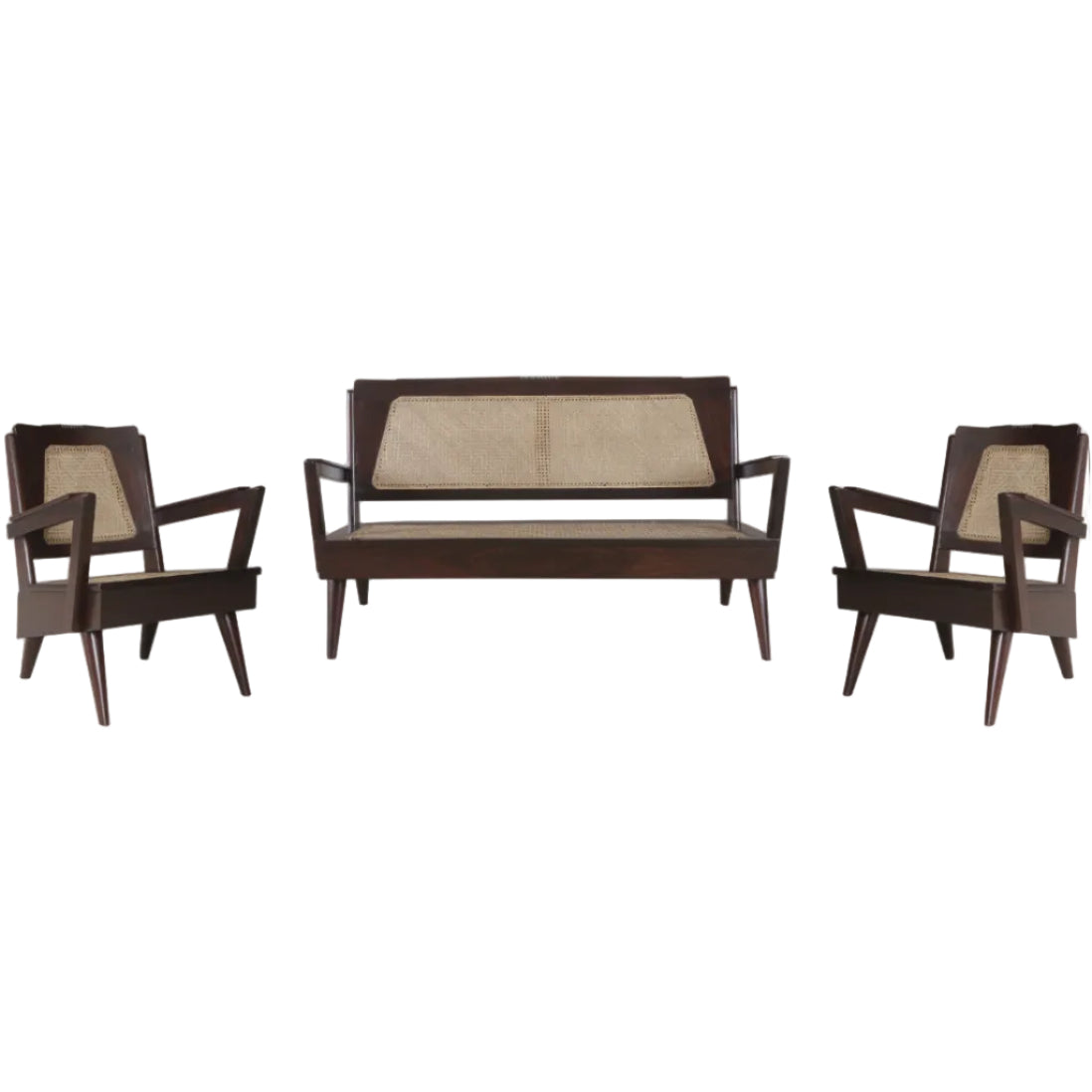 Clarice Rosewood Sofa Set