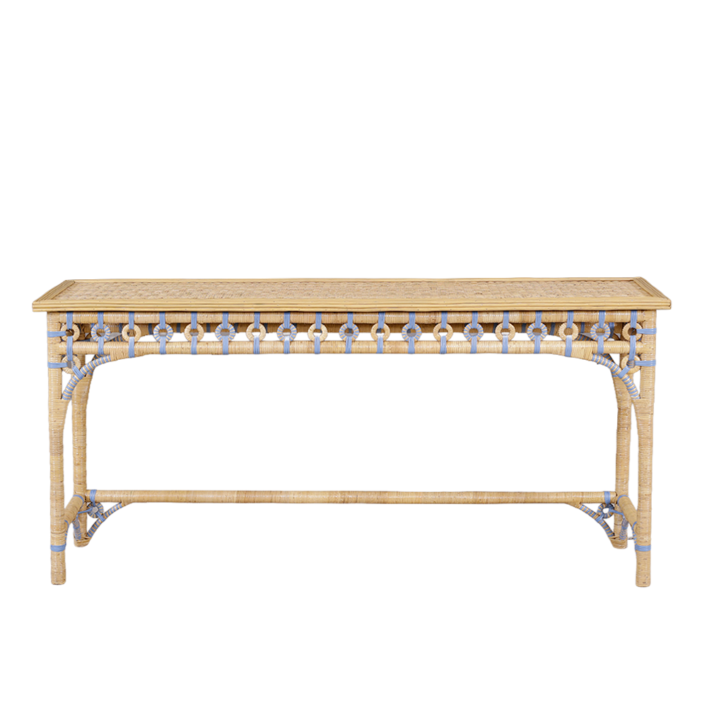 Callista Rattan Console Table
