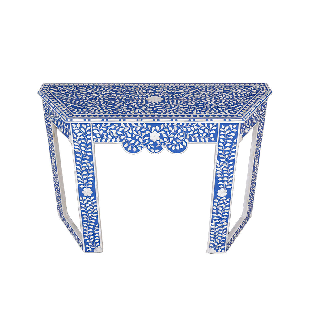 Vesuvius Inlaid Console Table