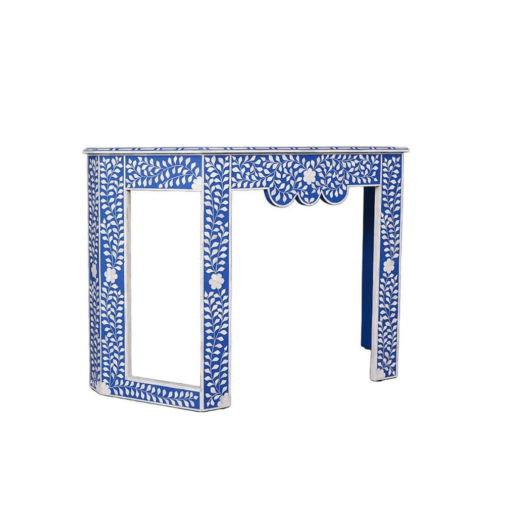 Vesuvius Inlaid Console Table