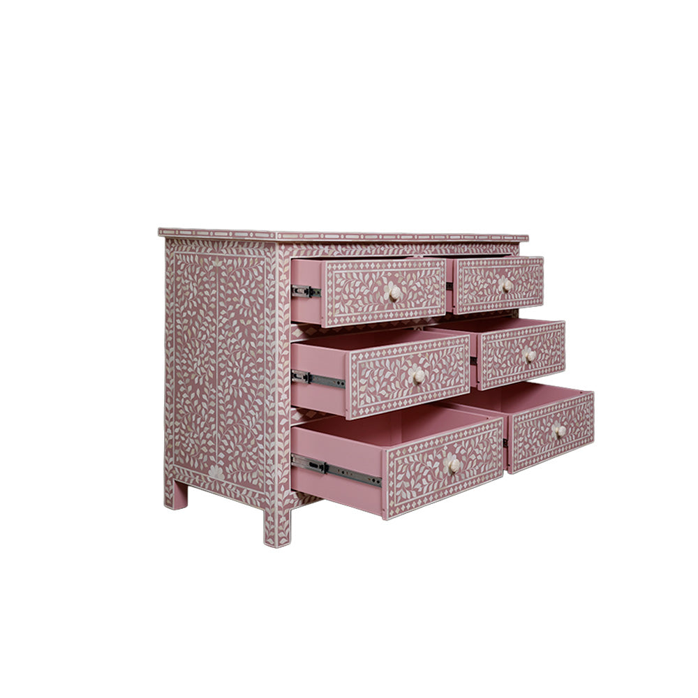 Odette Inlaid Chest of Drawers