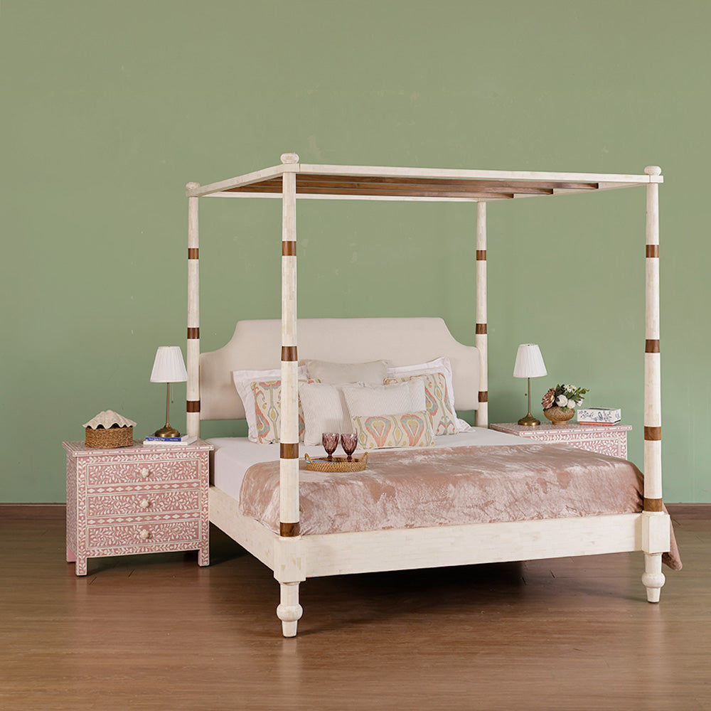 Olympia Inlaid Bedside Table