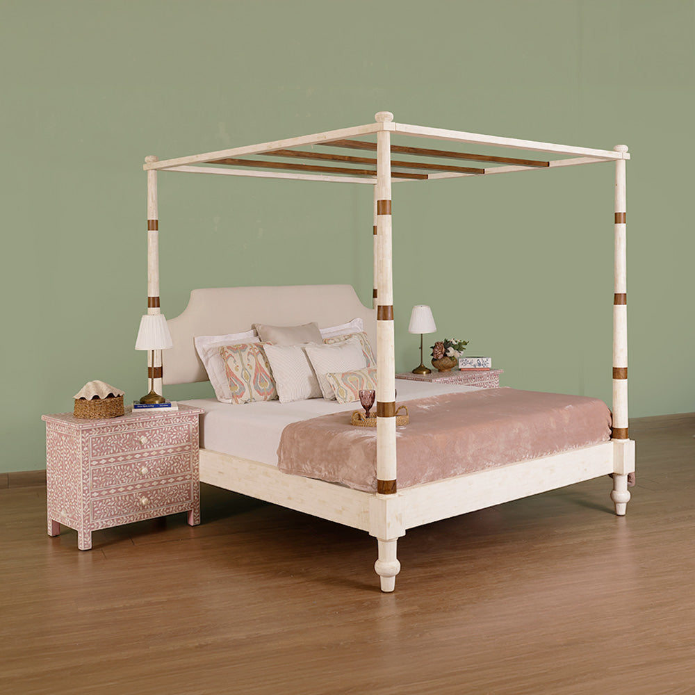 Olympia Inlaid Bedside Table
