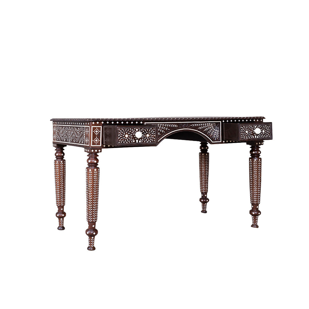 Georgia Bone Inlay Antique Desk