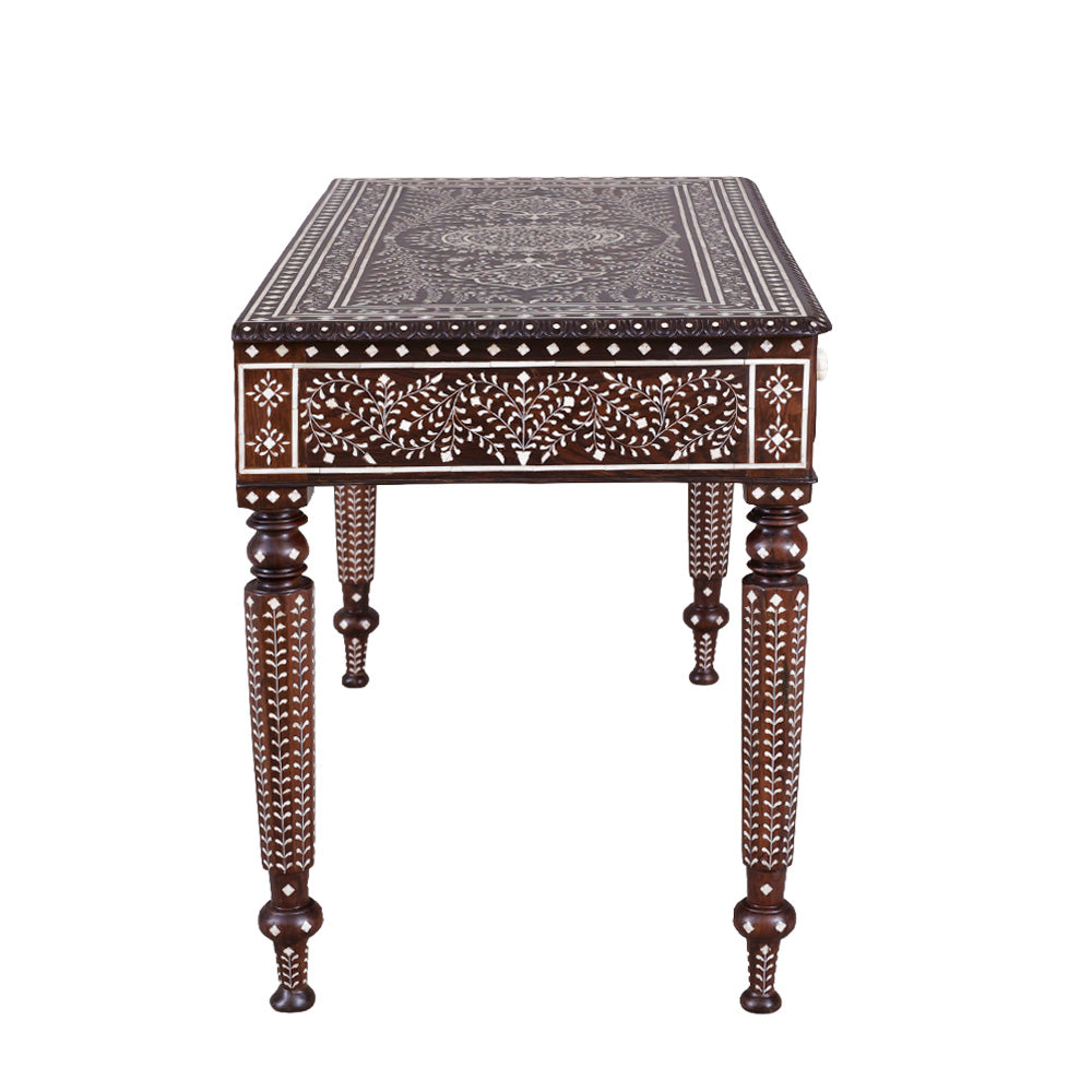 Georgia Bone Inlay Antique Desk