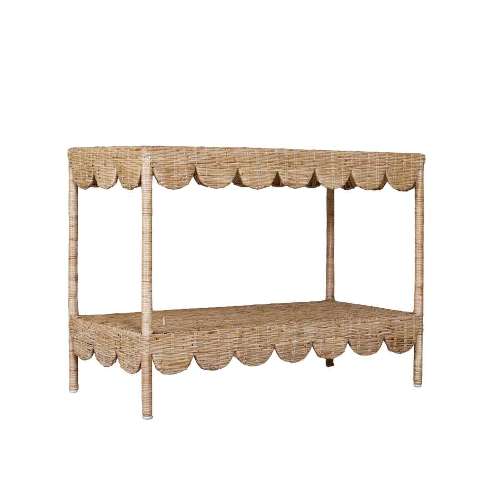Somerset Rattan Bedside Table