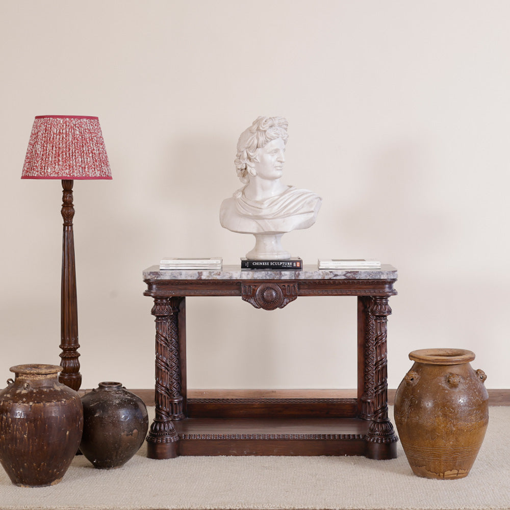 Birnam Marble Top Console Table