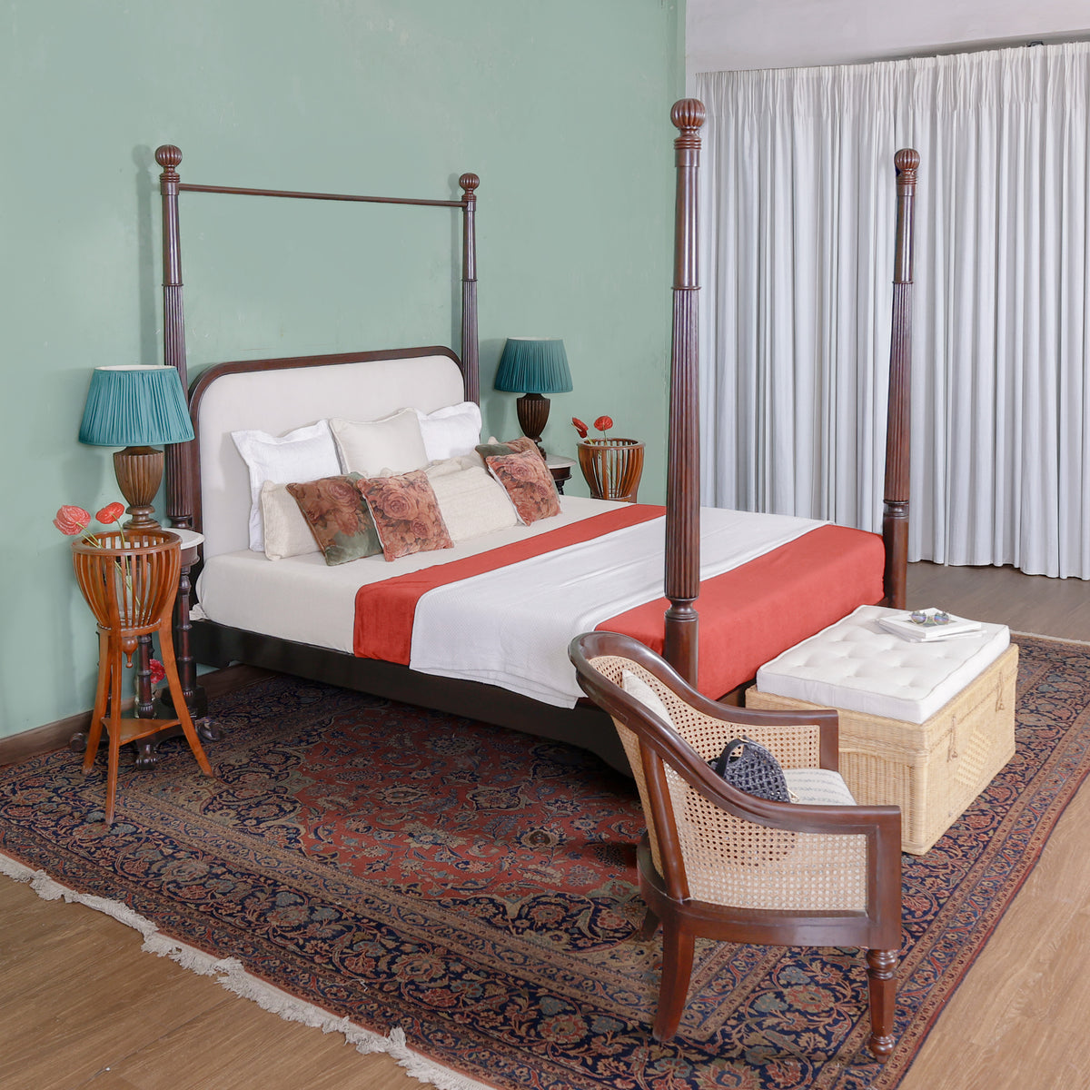 Brevig Four Poster Bed