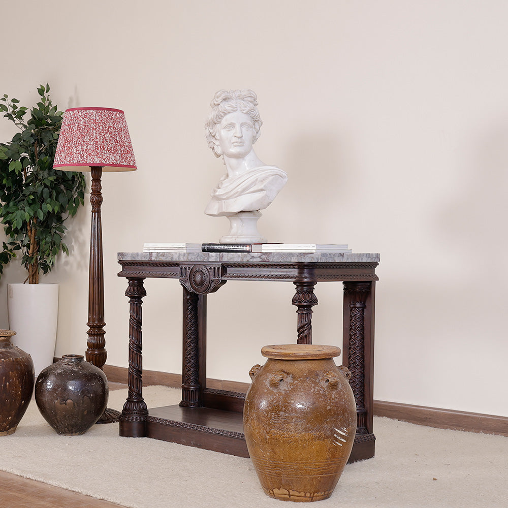 Birnam Marble Top Console Table