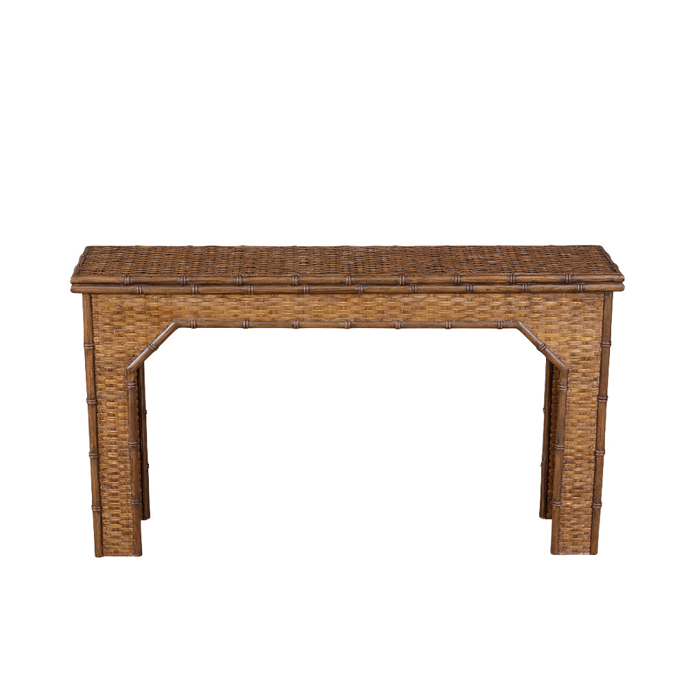 Armenio Rattan Console