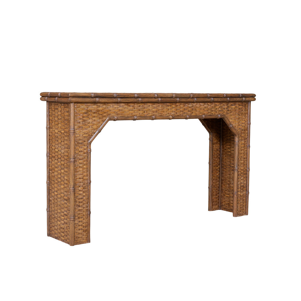 Armenio Rattan Console