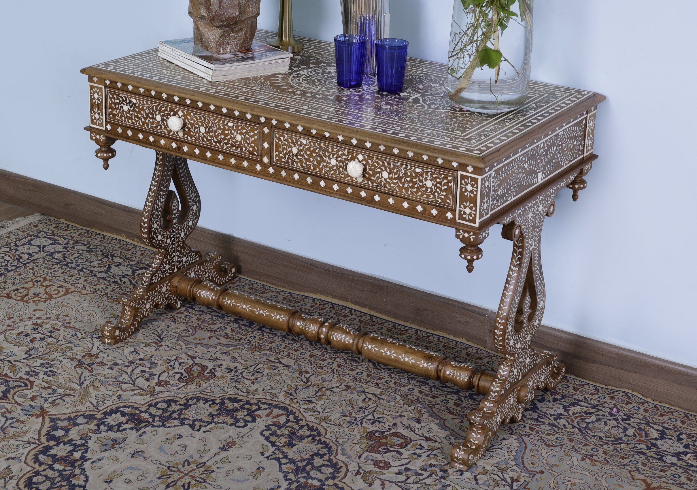 Larkin Inlay Console Table
