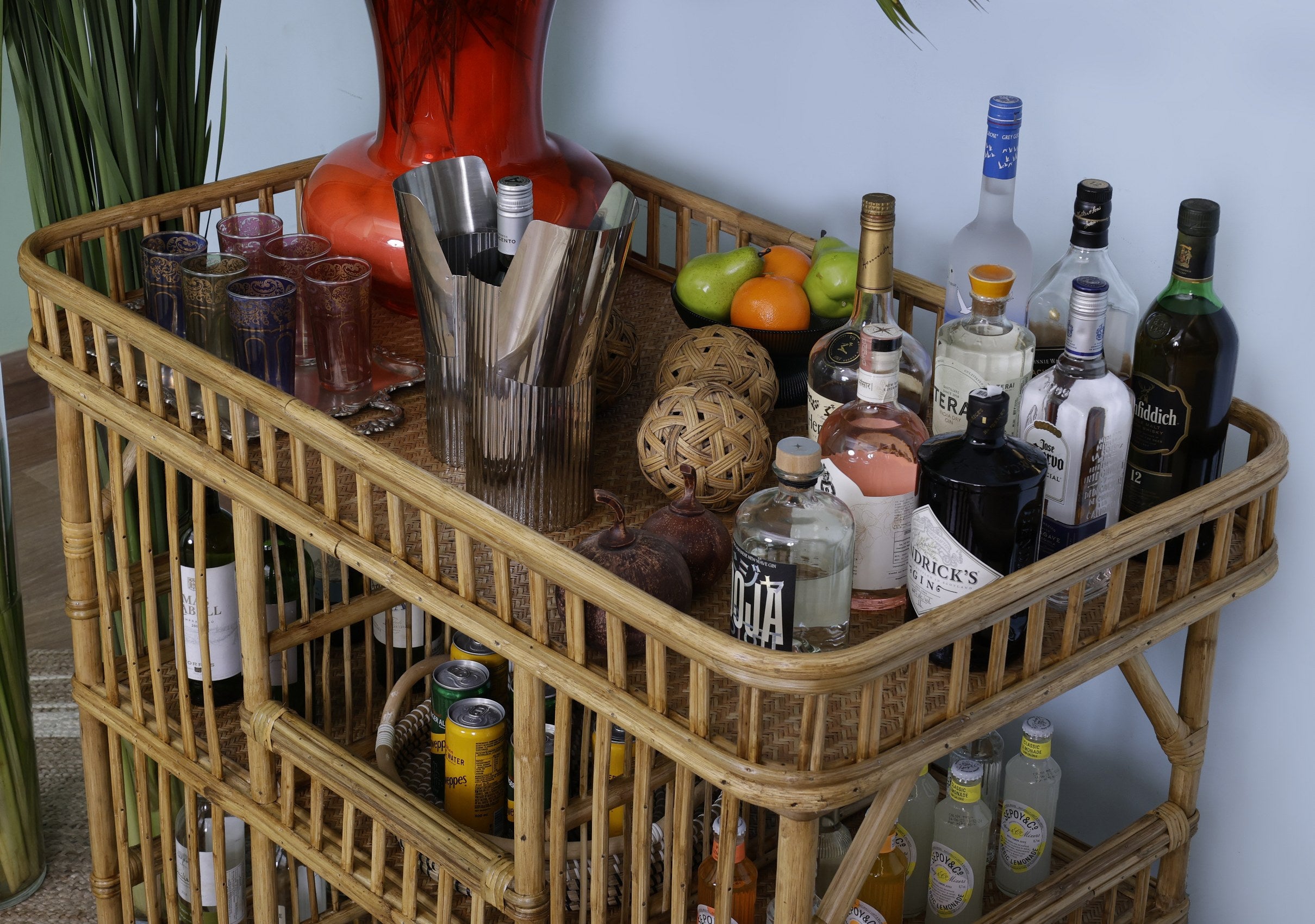 Rurie Rattan Bar