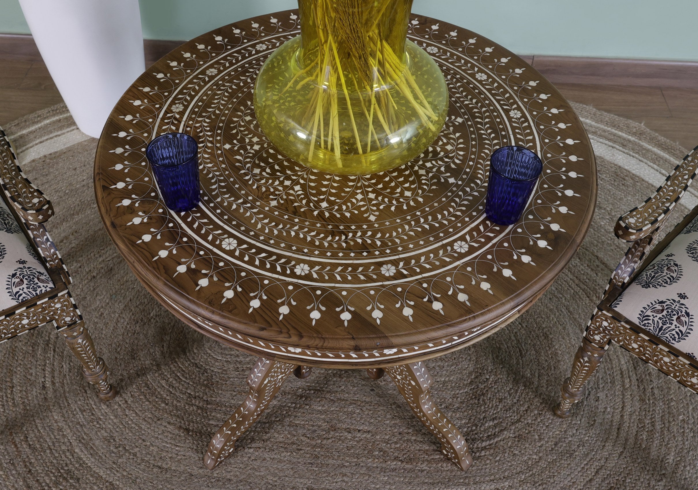 Leonara Inlaid Dining Table