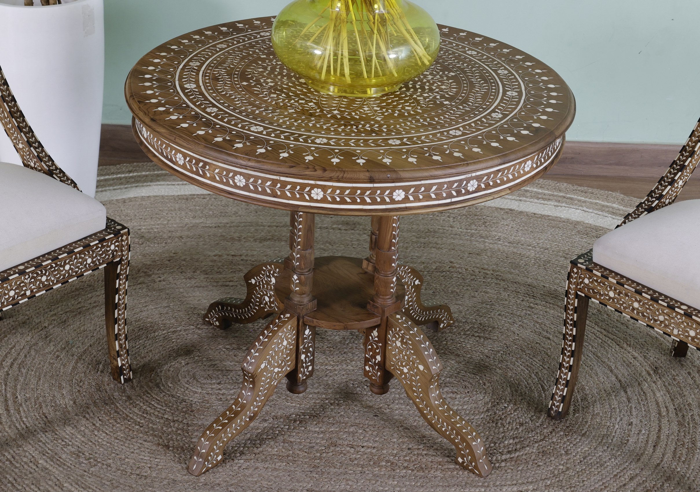 Leonara Inlaid Dining Table